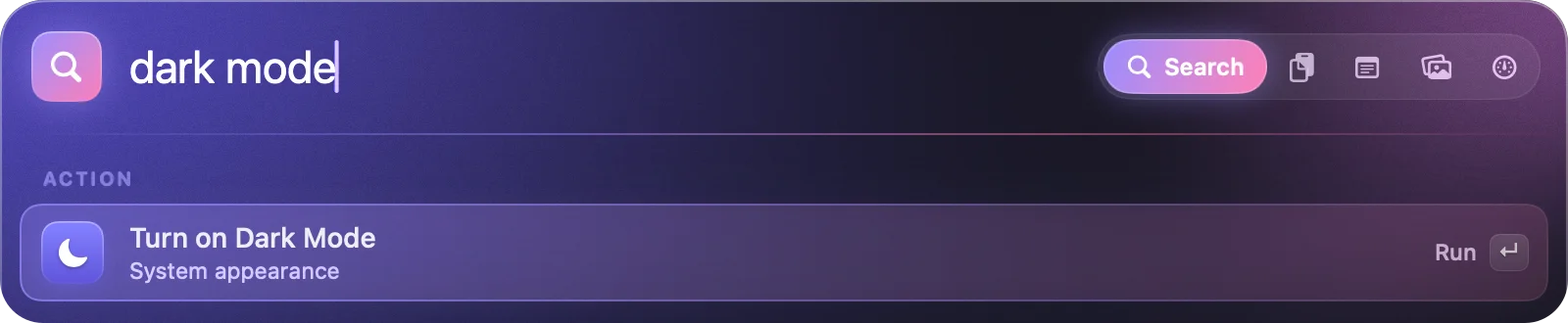 dark mode: Turn on Dark Mode